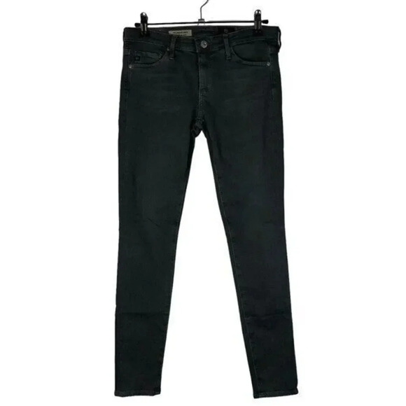 AG Adriano Goldschmied The Legging Ankle Gray Super Skinny Jeans 25 - Picture 2 of 4
